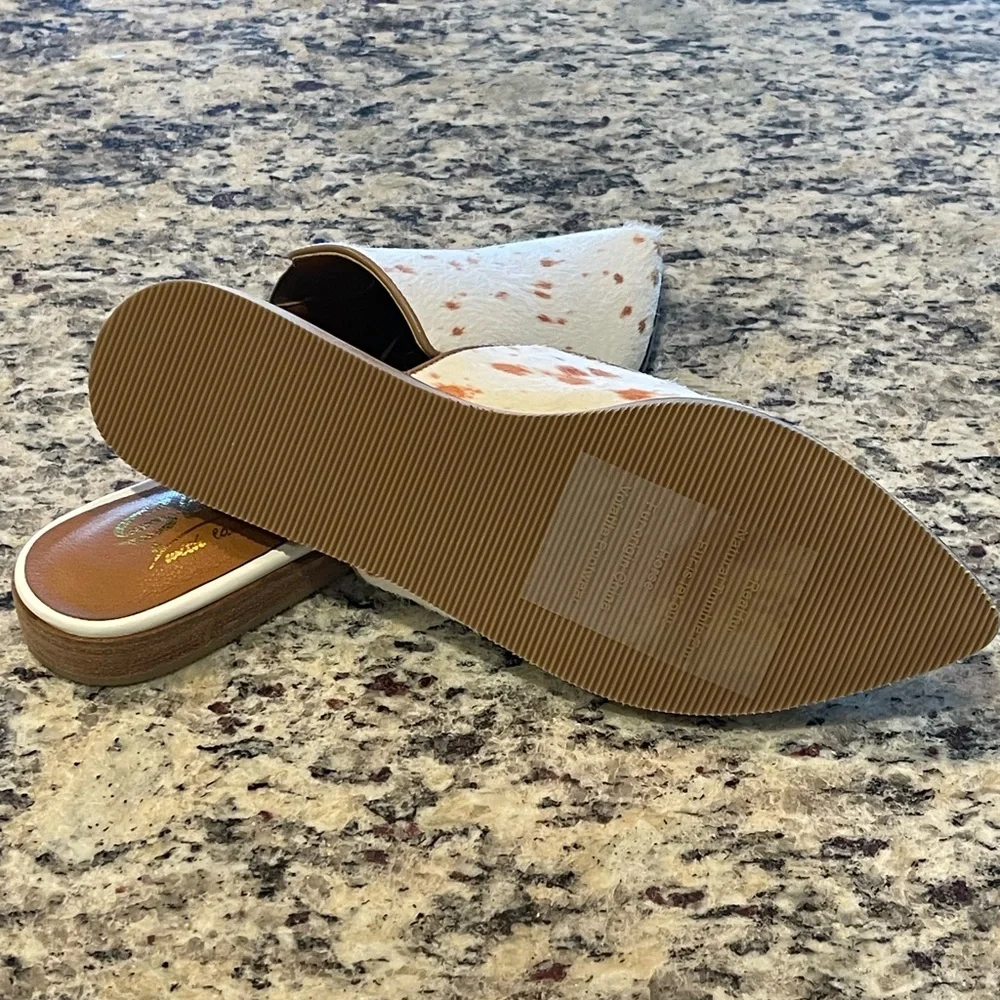 SBICCA FRANKIE MULE CALF HAIR WOMEN’S SIZE 7 - Picture 5 of 5